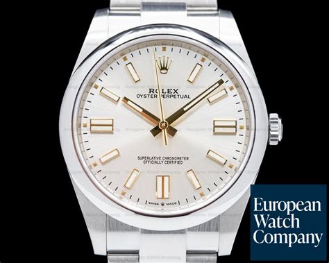 rolex 124300 41mm|rolex 124300 silver review.